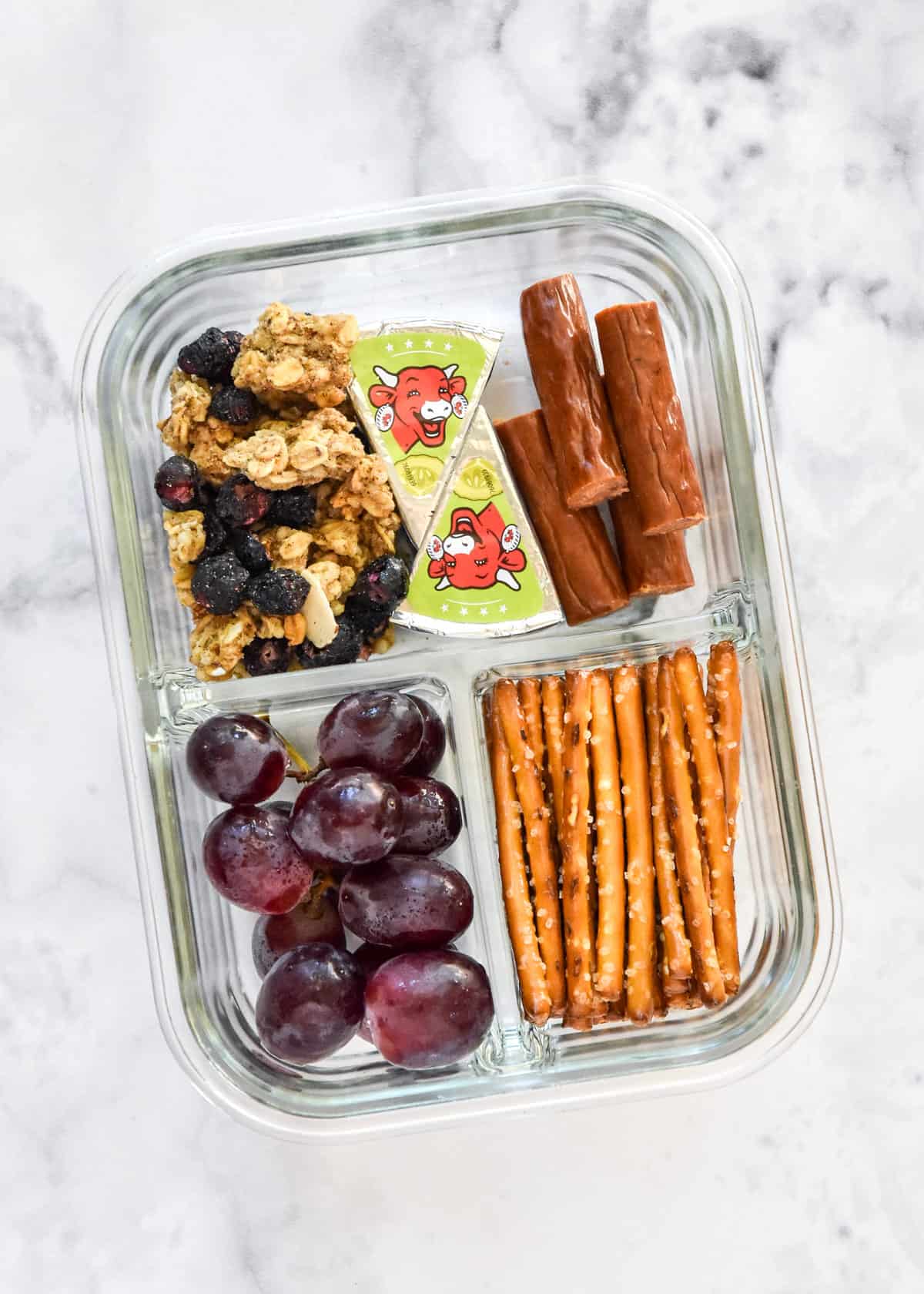 DIY Adult Lunchable Meat Stick Combo