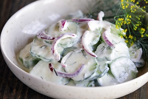 Creamy Cucumber Salad