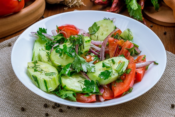 Cucumber Tomato Salad